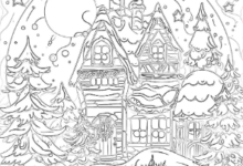 Printable:8xemcyjhpa4= Christmas Coloring Pages for Adults