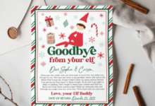 Printable:37ae52aek40= Elf Goodbye Letter