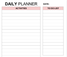 Printable:-Bxnmzllwte= Daily Planner Template