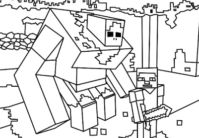 Printable:-Xwo4iq9y8s= Minecraft Coloring Pages