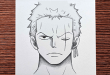 Easy:_Aciyuhtwba= Zoro Drawing